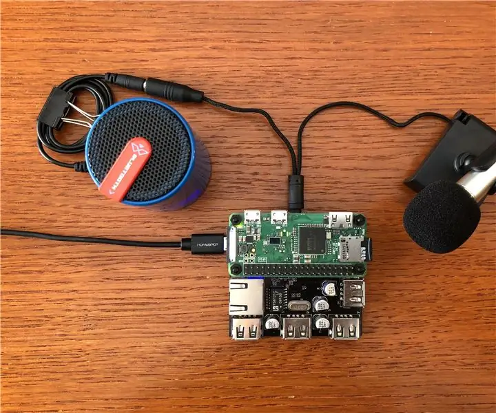 Alexa Voice Assistant Raspberry Pi Zero Docking Hub– ზე: 6 ნაბიჯი (სურათებით)