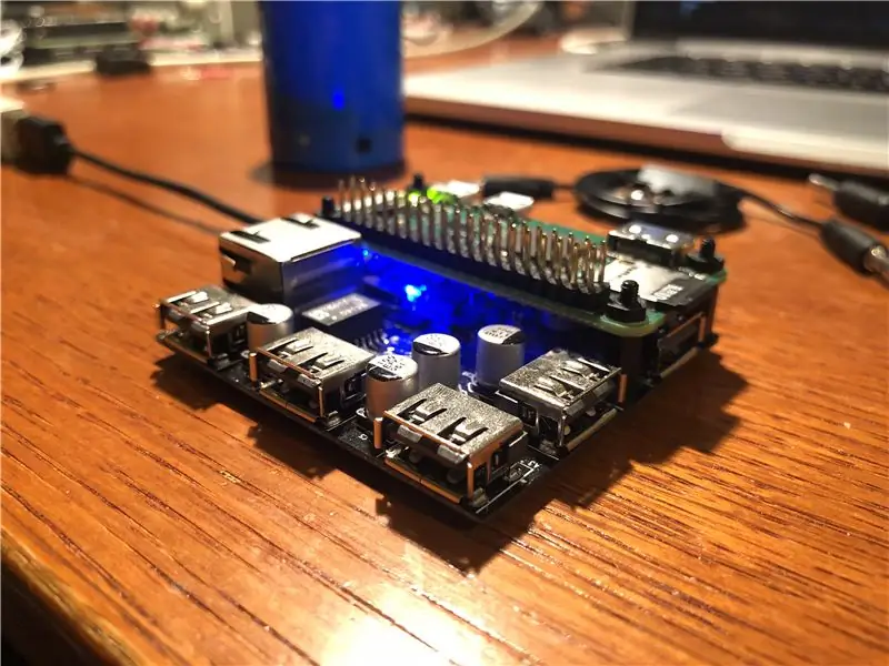 Alexa ხმის ასისტენტი Raspberry Pi Zero Docking Hub– ზე