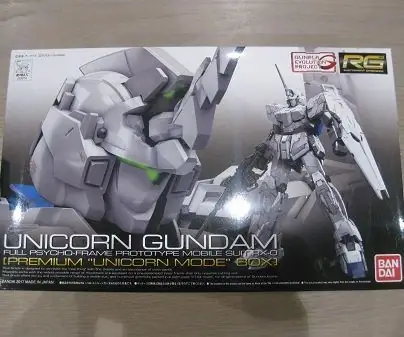 Светодиодный модуль RG Unicorn Gundam: 7 шагов (с изображениями)