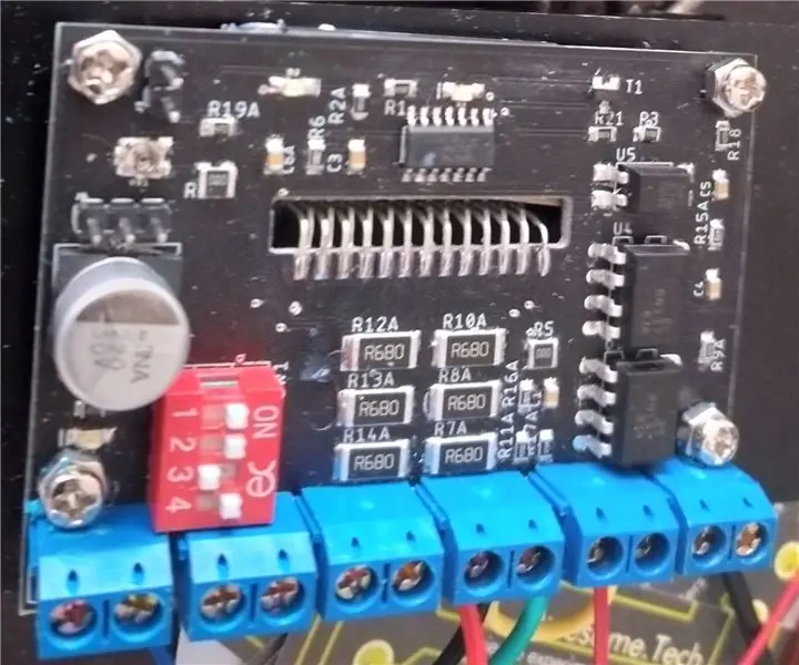 Eagle Hacks/tricks: Exempel TB6600 CNC Mill Stepper Motor Driver: 7 Steg