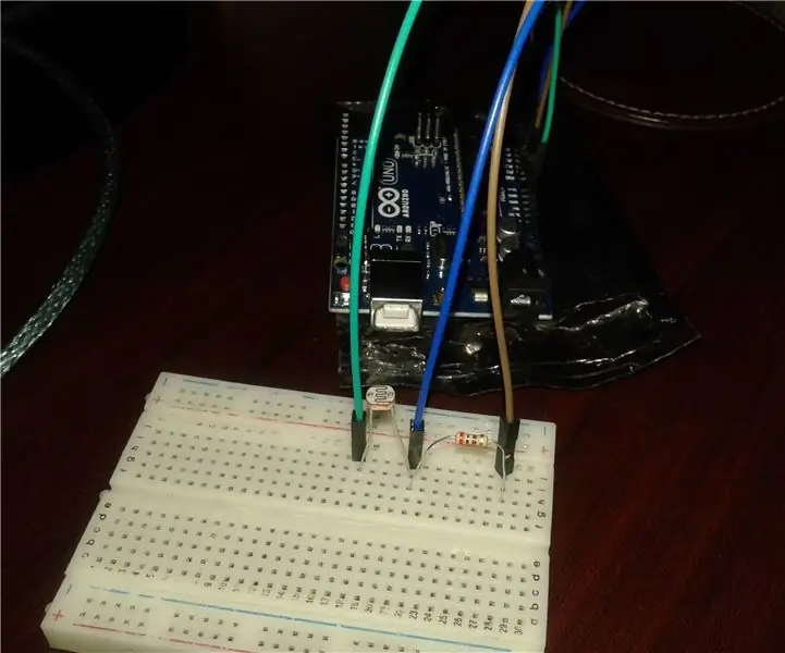 Lux Meter พร้อม Arduino: 5 ขั้นตอน