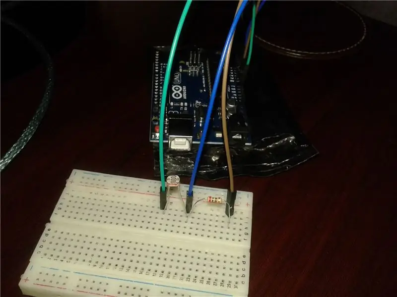 Lux метр менен Arduino