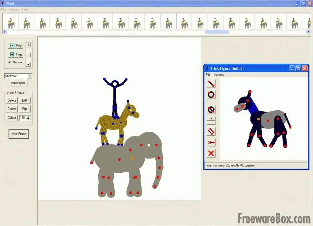 Animer det -------- Pivot Stickfigure Animator