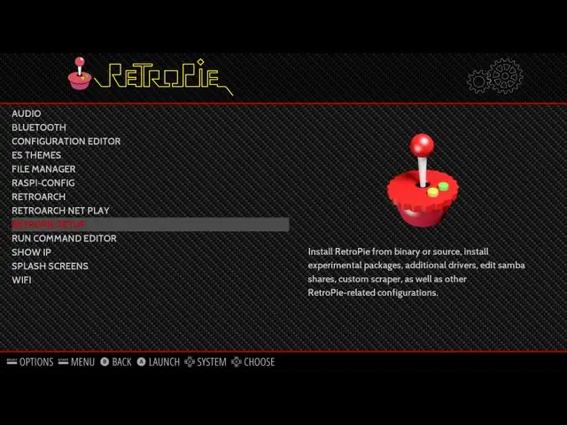 Configuración de la red en RetroPie