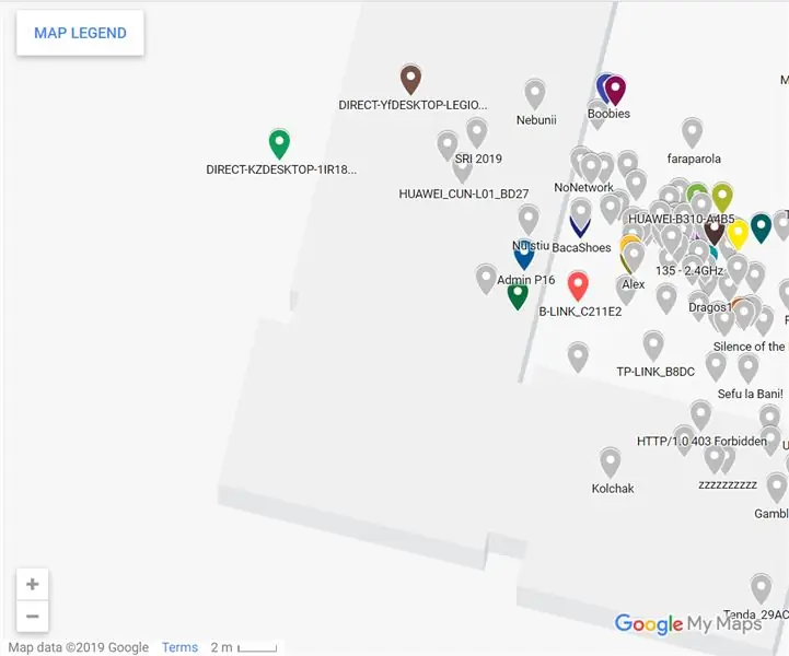 Sistem De Cartografiere and Rețelelor WiFi: 14 քայլ