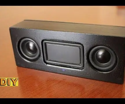 DIY: Compact Bluetooth Speaker: 11 Mga Hakbang