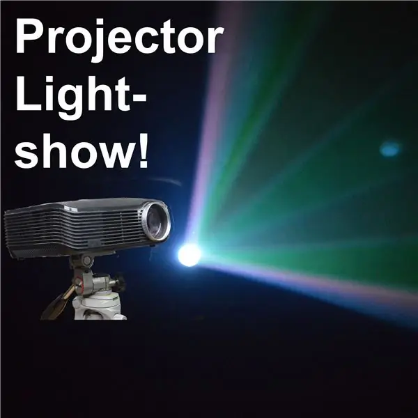 Video projektor Lightshow!