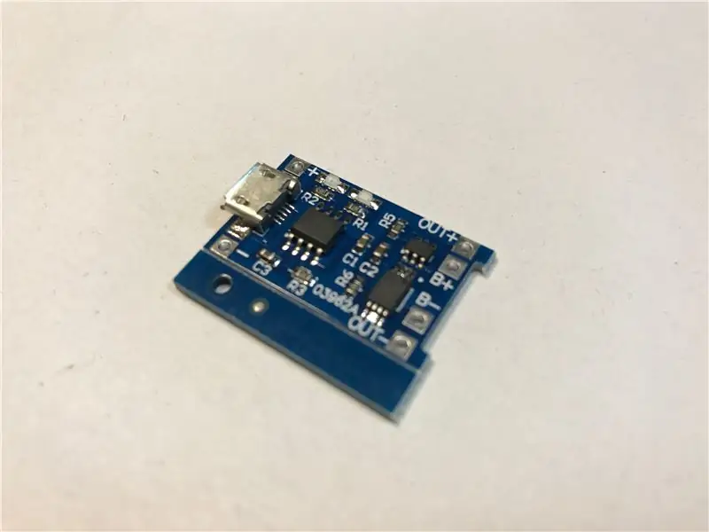 Connecteu el USB Breakout al TPU 4056