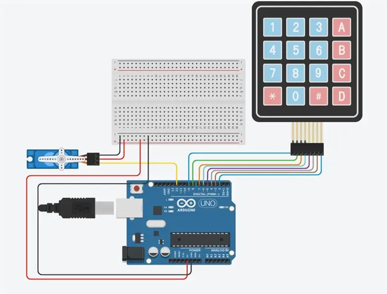 Tastiera Arduino Micro Servo