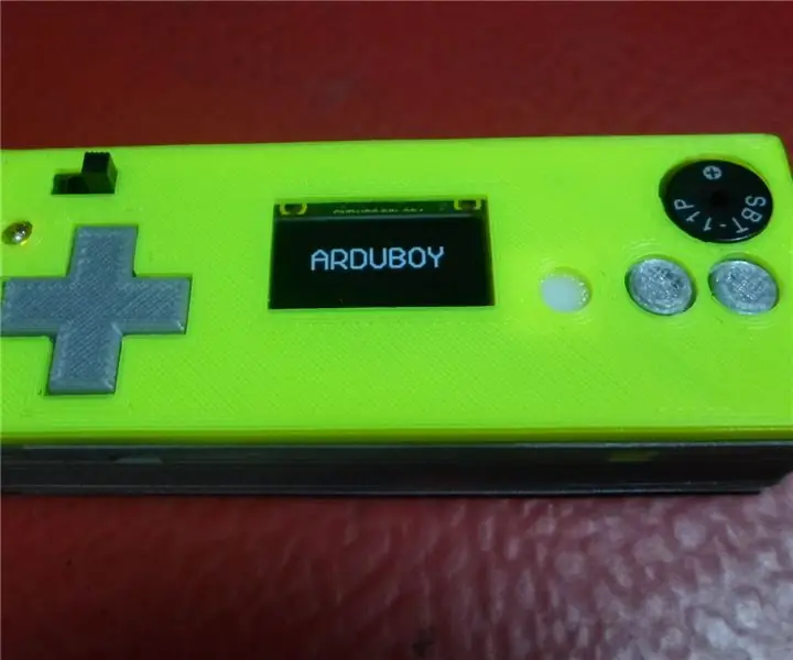 Arduboy Clone Dengan Arduino Nano dan I2C Oled Display: 3 Langkah