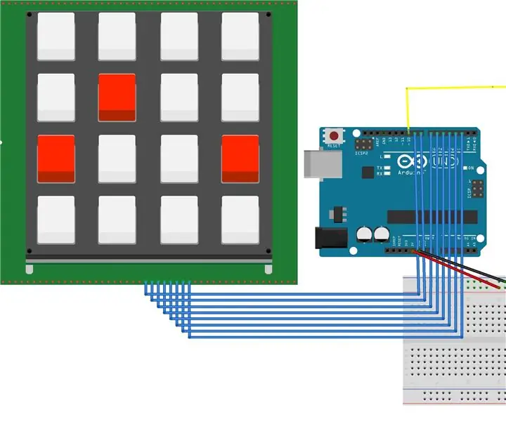 Keypad Button Servo Positioner: 3 Kauj Ruam