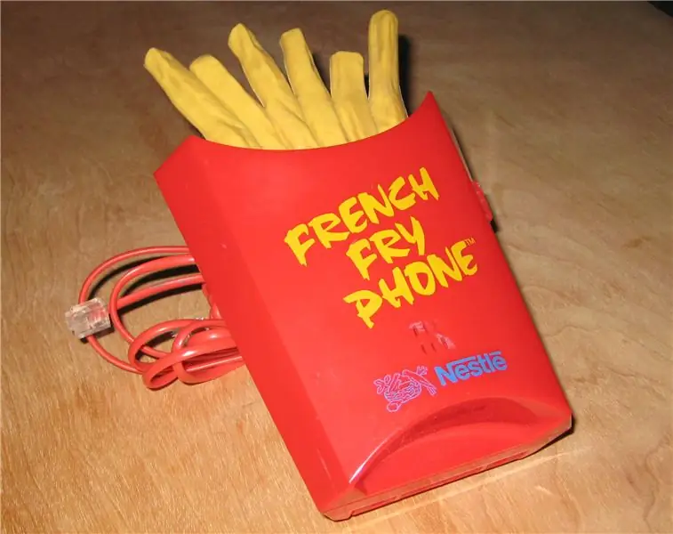 Obtenez un téléphone à frites