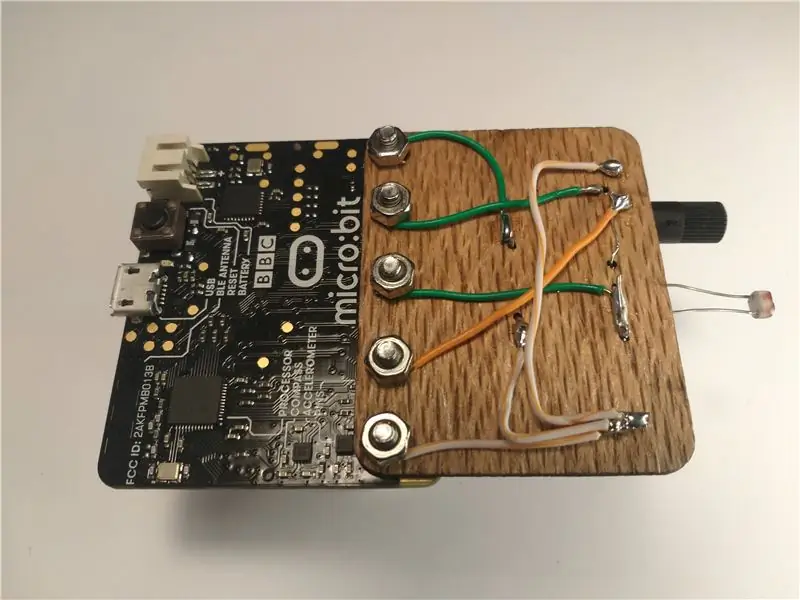 Konstrukcija: Microbit instrument