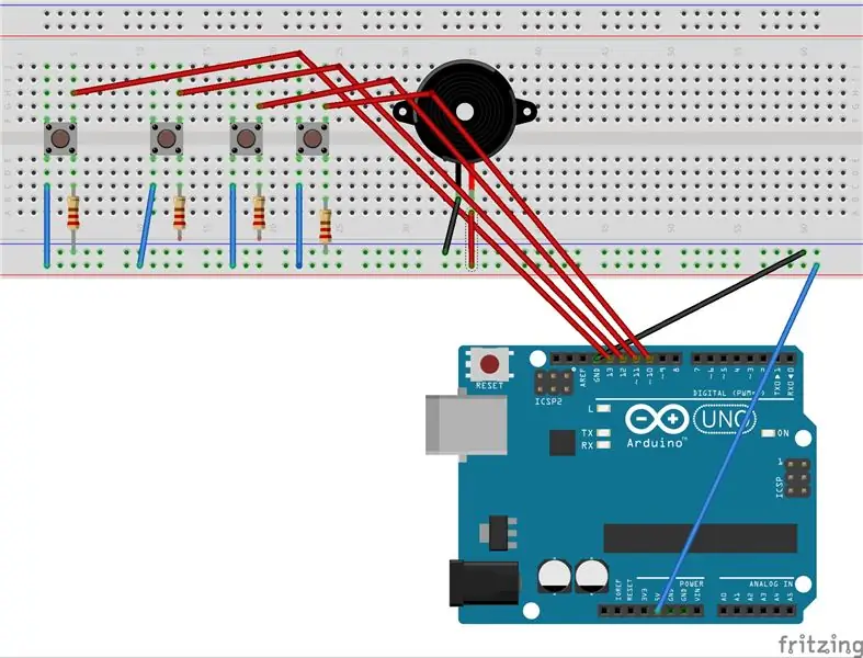 Tambahkan Buzzer