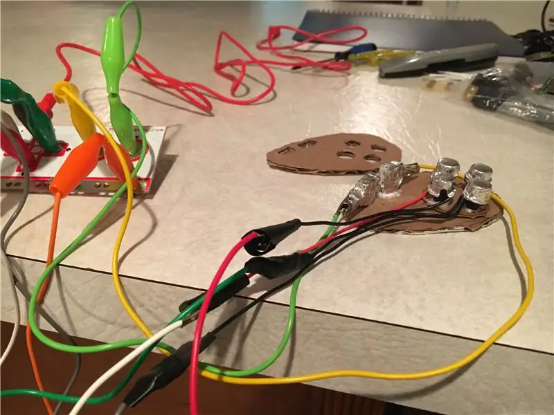 Buton Yapımı ve Makey Makey'e Bağlanması