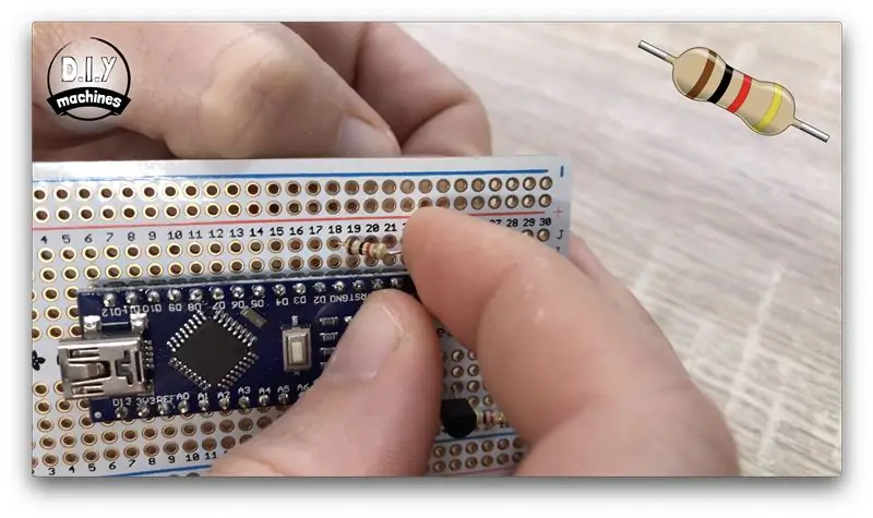 Idagdag ang Transistor at Resistors