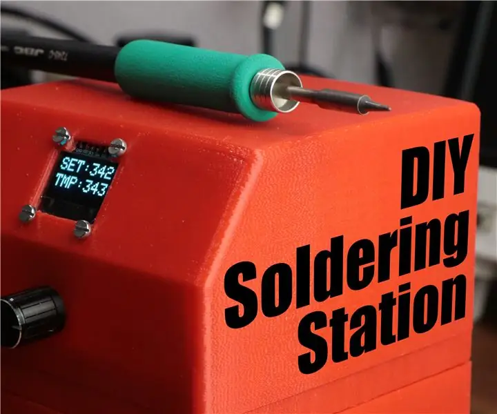 DIY Arduino Soldering Station: 6 ደረጃዎች (ከስዕሎች ጋር)