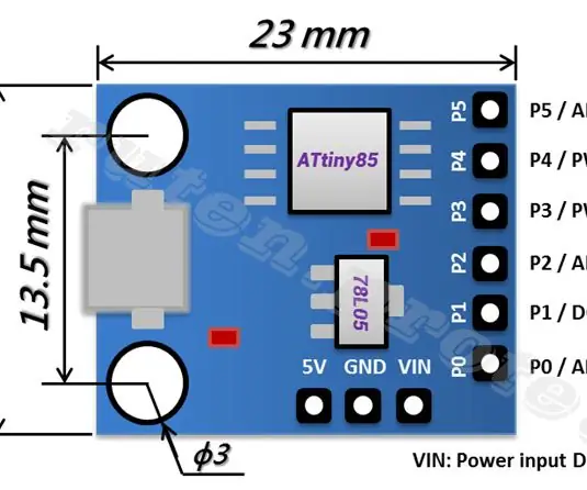 Hoe Attiny85 met Arduino te gebruiken: 4 stappen