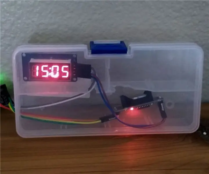 Horloge Arduino à 5 $ : 4 étapes