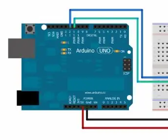 Ús del sensor de distància ultrasònic i la sortida del monitor sèrie: 6 passos