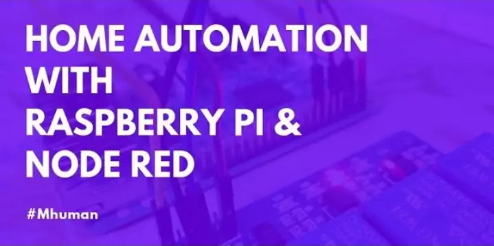 Kotiautomaatio Raspberry Pi 3: n ja Node-REDin avulla