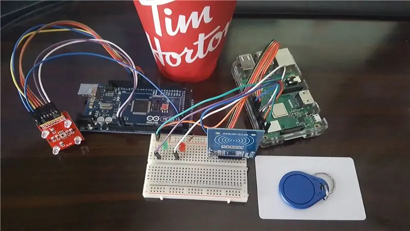 RFID + Xim Sensor IoT Project