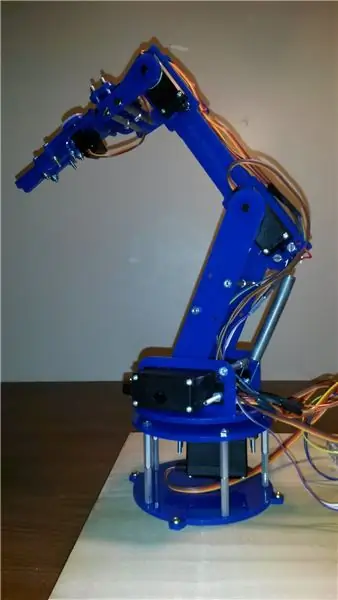 Arduino vezérelt robotkar W/ 6 szabadságfok