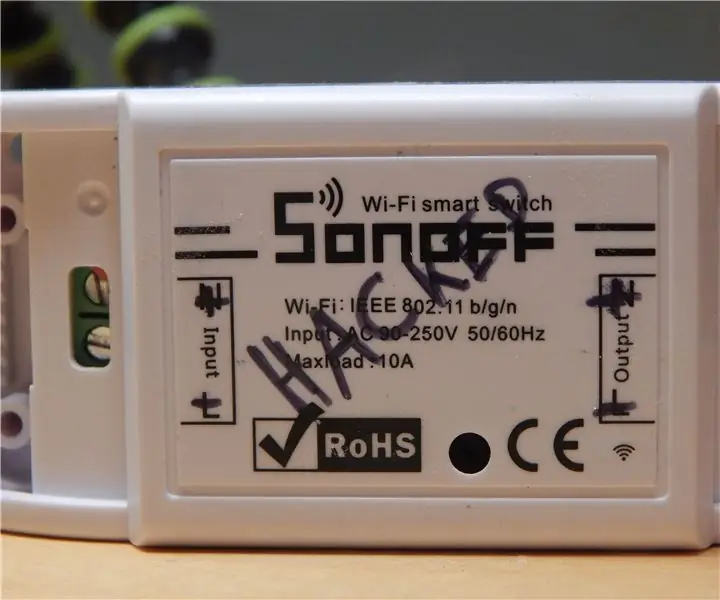 Sonoff Basic obnova na niski napon (12V): 6 koraka