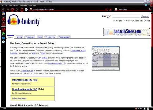 تنزيل برنامج Audacity