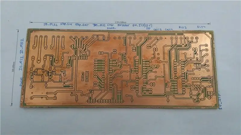 A terceira versão da placa-mãe para a máquina de enrolamento DigiCon MDF