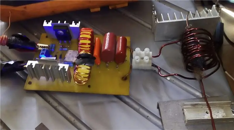 Simple DIY Induction Heater Sa ZVS Driver