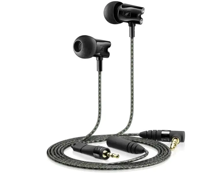 DIY super hi-fi slúchadlá do uší s plášťom Sennheiser IE800 s ovládačmi B&O H5 6,5 mm: 6 krokov