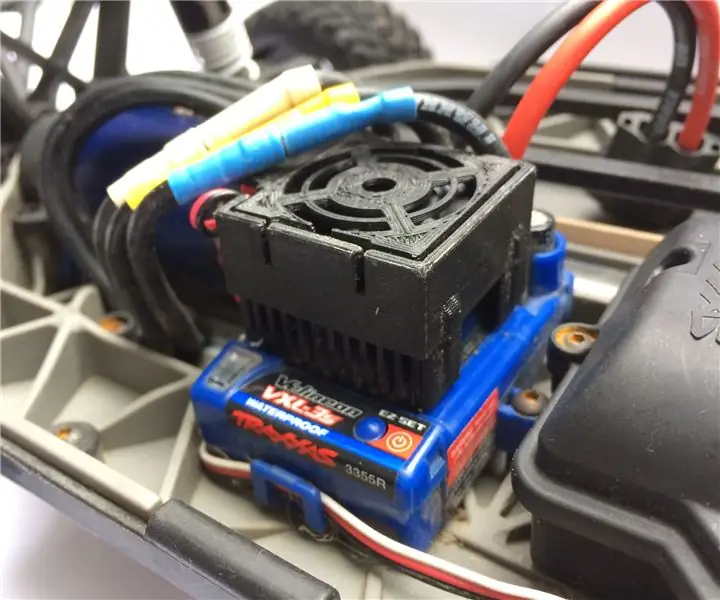 Traxxas VXL-3s ESC-ventilator voor €1, 50: 9 stappen