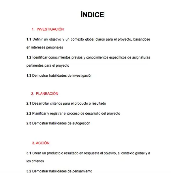 Paso 4: Akcija