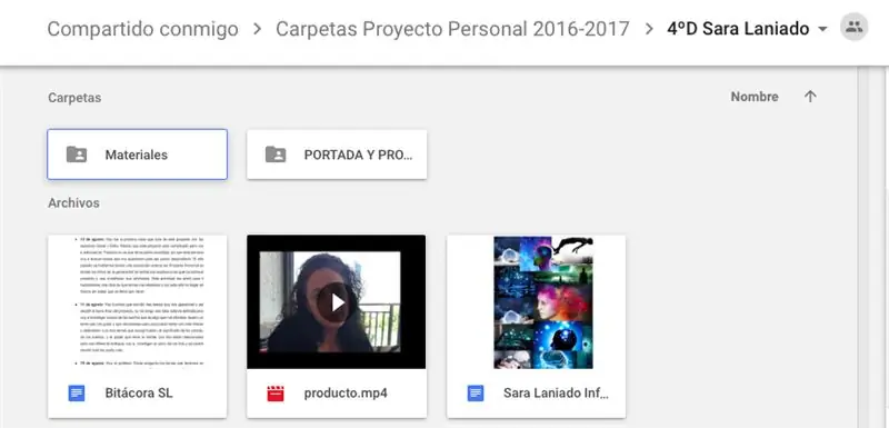 PROYECTO PERSOONLIJKE TUTORIAL