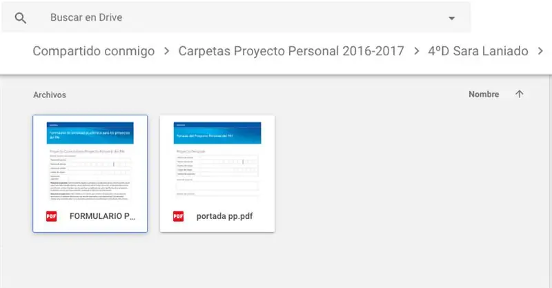 PROYECTO PERSONLIG VEILEDNING