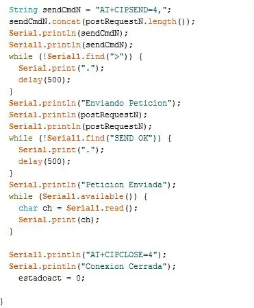 Creación De Método Para Enviar Peticiones a Través De Un เว็บเซิร์ฟเวอร์