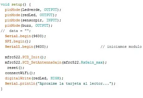 Incializacion De Los Sensores, Leds un Puertos Seriales