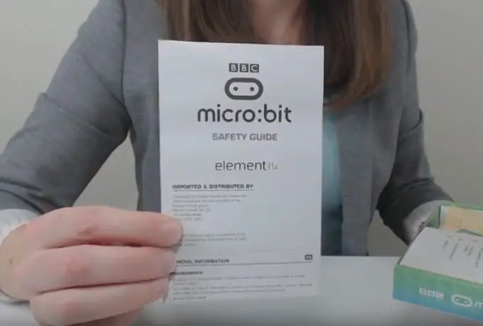 Kaip nustatyti „Micro: bit“?