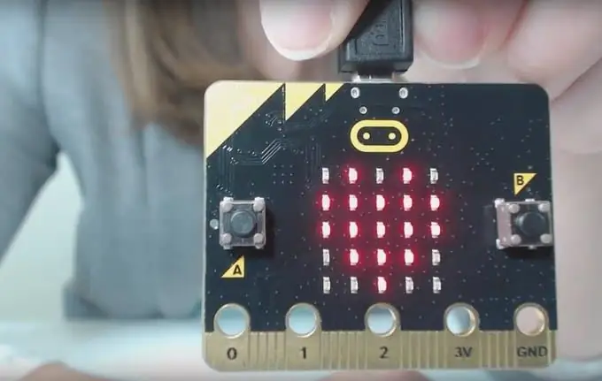 Části a funkce Microbit