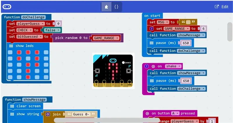 Was denkt das Bit? Machen Sie ein einfaches Ratespiel mit dem BBC Microbit!