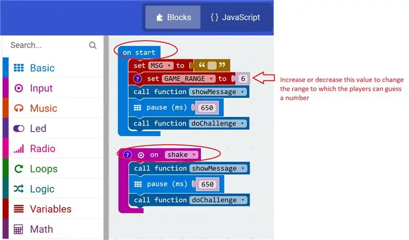 L'avvio del programma e gli eventi Shake e gestori di eventi