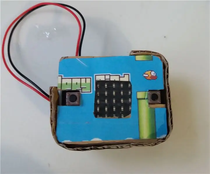 Hra a případ BBC Microbit Flappy Bird: 7 kroků