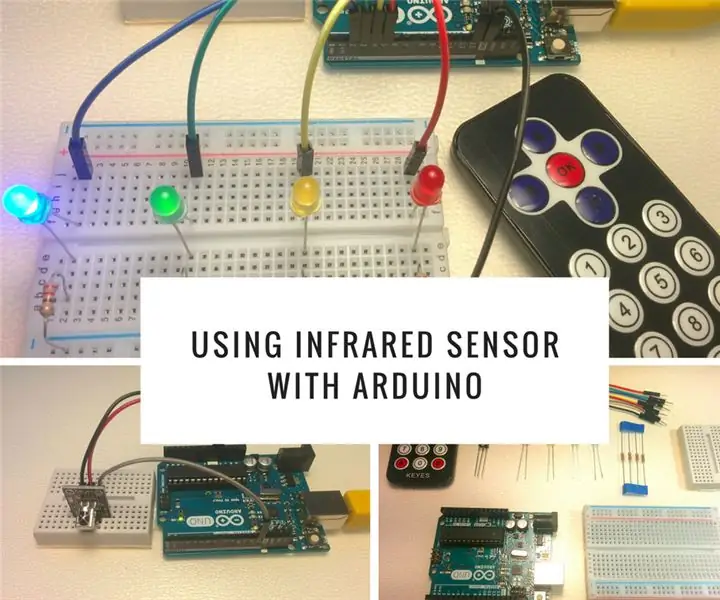 Använda infraröd sensor med Arduino: 8 steg (med bilder)