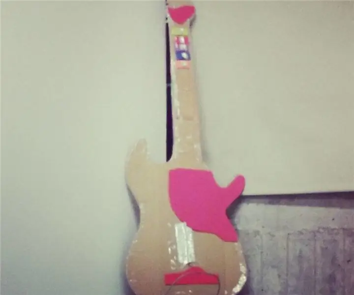 Pahlawan Gitar Dengan Makey Makey: 5 Langkah