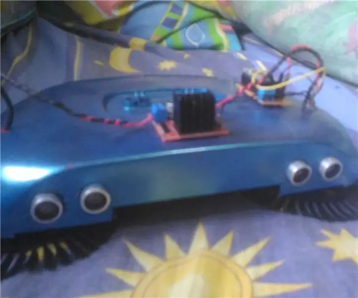 Automatický zametací stroj s pohonem Arduino: 9 kroků