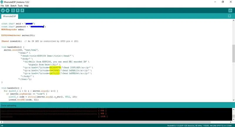 Codificació de Nodemcu | CIRCUIT