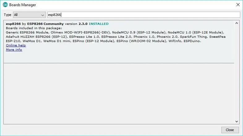 پیکربندی Nodemcu با Arduino IDE