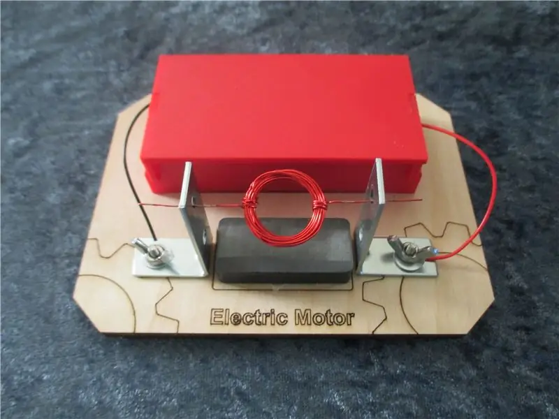 Elektrisk motor demonstration