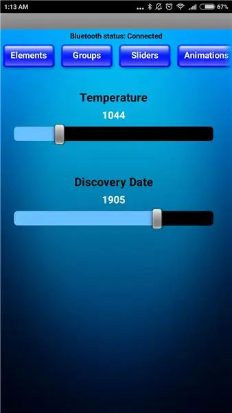 Application de téléphone